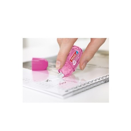 Tesa mini roller de correction jetable, 5 mm x 6 m (LOT DE 16)