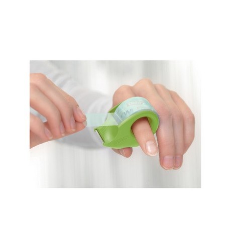 Tesa mini dévidoir avec tesa film ruban adhésif crystal (LOT DE 16)