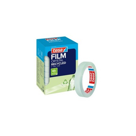 Tesa film crystal recycled, 15 mm x 10 m, transparent