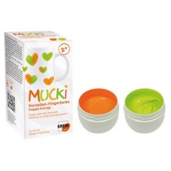 Kreul gouache aux doigts pour porcelaine "mucki", set de 2