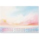 Sigel sous-mains bloc papier "magic sunset", 595 x 410 mm