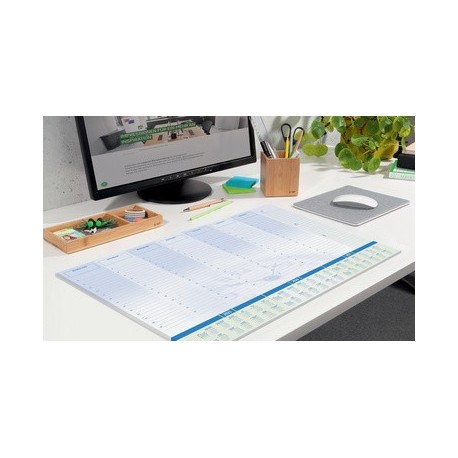 Sigel sous-main bloc papier "time", 595 x 410 mm
