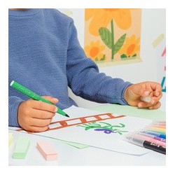 Bic kids feutre visaquarelle, set 18