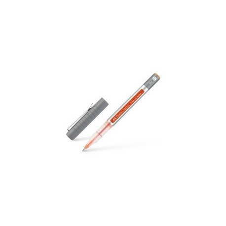 Faber-castell stylo roller free ink fine, rose