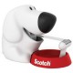 3m scotch dévidoir "dog", sous forme de chien, équipé