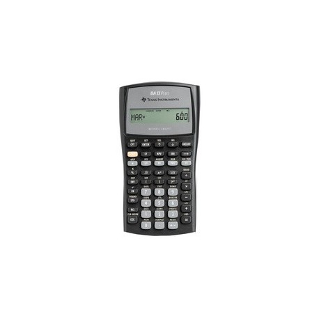 Texas instruments calculatrice financière ti-ba ii plus
