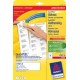 Avery zweckform étiquettes adresse quickpeel, 63,5 x 38,1 mm