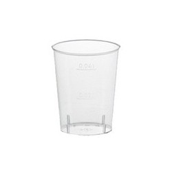 Papstar kunststoff-schnapsglas, 4 cl, glasklar