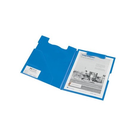 Magnetoplan magnetische klemmbrett-mappe, schwarz