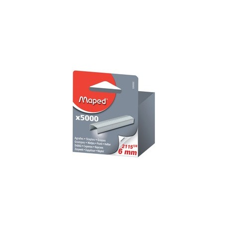 Maped agrafes 26/6, zinguées, grand emballage