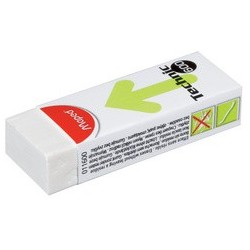 Maped gomme plastique technic 600, blanc