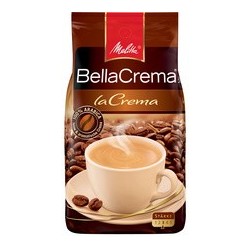 Melitta kaffee "bellacrema lacrema", ganze bohne