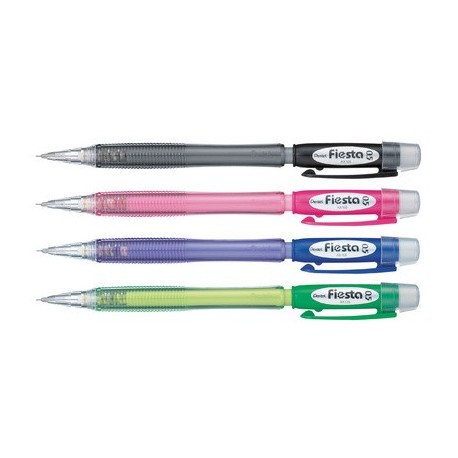 Pentel porte-mine fiesta ax105, vert transparent