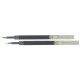 Pentel mine pour stylo roller à gel liquide lrn5, noir