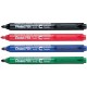 Pentel marqueur permanent nxs15, rétractable, noir