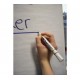 Pentel marqueur pour tableau blanc mw85, pointe ogive,