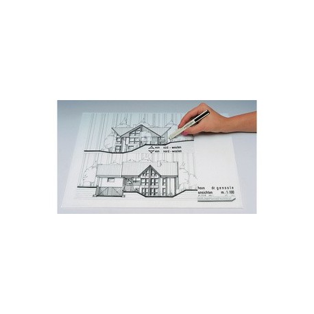 Pentel crayon effaceur à usage multiple hyperaser ze 32,