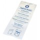 Papstar papier-hygienebeutel, bedruckt, weiß