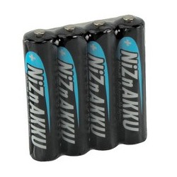 Ansmann nickel-zink-akku, micro aaa, 550 mah, 4er shrink