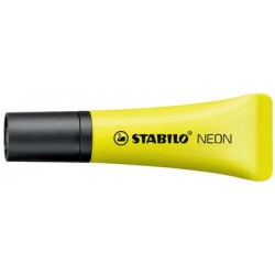 Stabilo surligneur neon, jaune