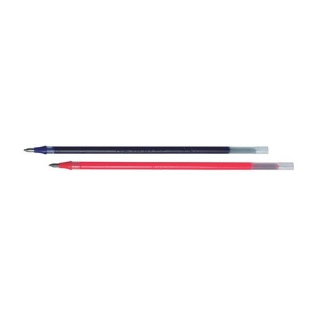 Pentel mine de rechange pour roller encre gel kf6, bleu
