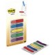 3m post-it index mini flèches, 5 couleurs de 20 pièces