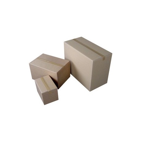 Happel caisse américaine en carton ondulé à déplier 347, (LOT DE 10)
