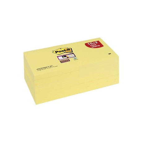 3m post-it super sticky notes haftnotizen, 127 x 76 mm
