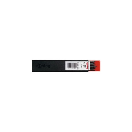 Rotring mines pour portemine 2,0 mm, dureté: hb