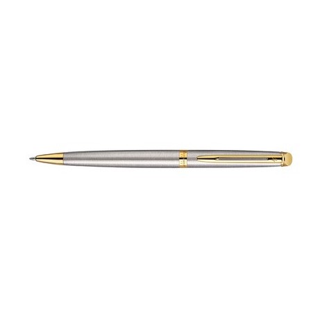 Waterman stylo à bille hémisphère, acier inoxydable g.c.