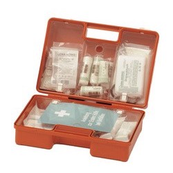 Leina valise de premiers secours quick, contenu selon la din