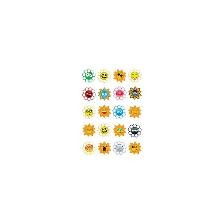Herma sticker magic "crazy suns", puffy