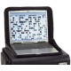 Alassio valise pour pilotes "san remo", en similicuir, noir