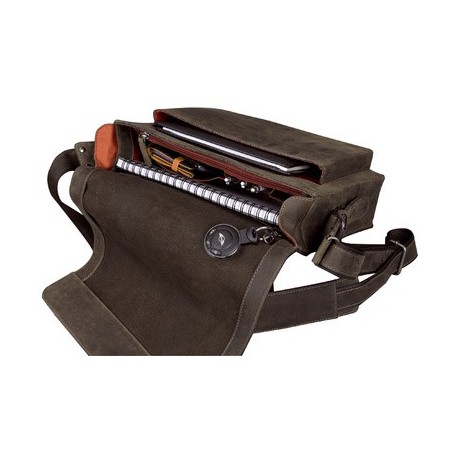 Pride&soul sac à bandoulière "ben", cuir, marron