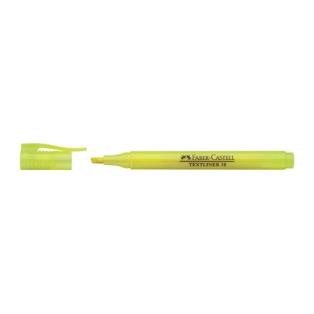 Faber-castell surligneur textliner 38, jaune