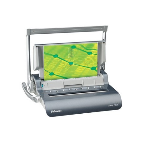 Fellowes perforelieur à anneaux métallique quasar wire,
