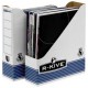 Fellowes porte-revues bankers box system, bleu (LOT DE 10)