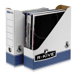 Fellowes porte-revues bankers box system, bleu (LOT DE 10)