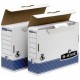 Fellowes bankers box system boîte d'archives, bleu, (l)200mm (LOT DE 10)