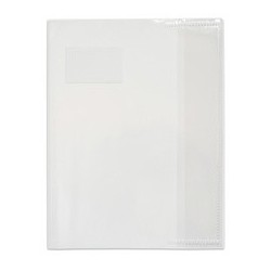 Elba protège-cahier 240 x 320 mm, en pvc 0,12 mm, incolore (LOT DE 25)