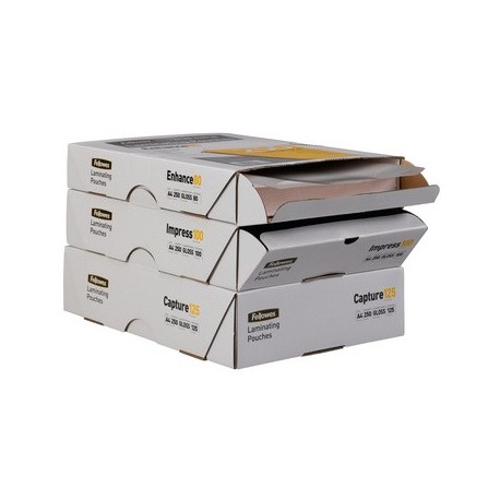 Fellowes pochettes à plastifier, format a4, 160 mic, value