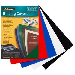 Fellowes couverture chromolux, brillante, a4, bleu