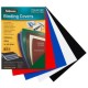 Fellowes couverture chromolux, brillante, a4, rouge