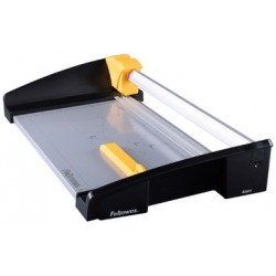 Fellowes massicot rotatif atom, format a3, argent/jaune,