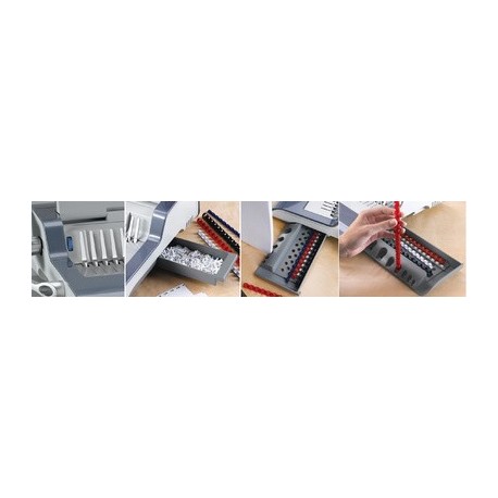Fellowes perforelieur électrique à anneaux plastiques quasar