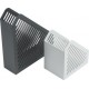 Helit porte-revue design grille,format a5, polystyrène, noir