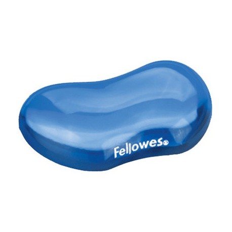 Fellowes repose-poignet pour souris crystal gel, violet