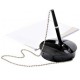 Fellowes stylo à bille sur socle, noir