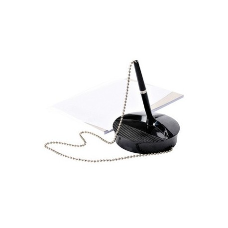 Fellowes stylo à bille sur socle, noir