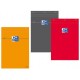 Oxford bloc-notes, a4, quadrillé, 80 feuilles, orange